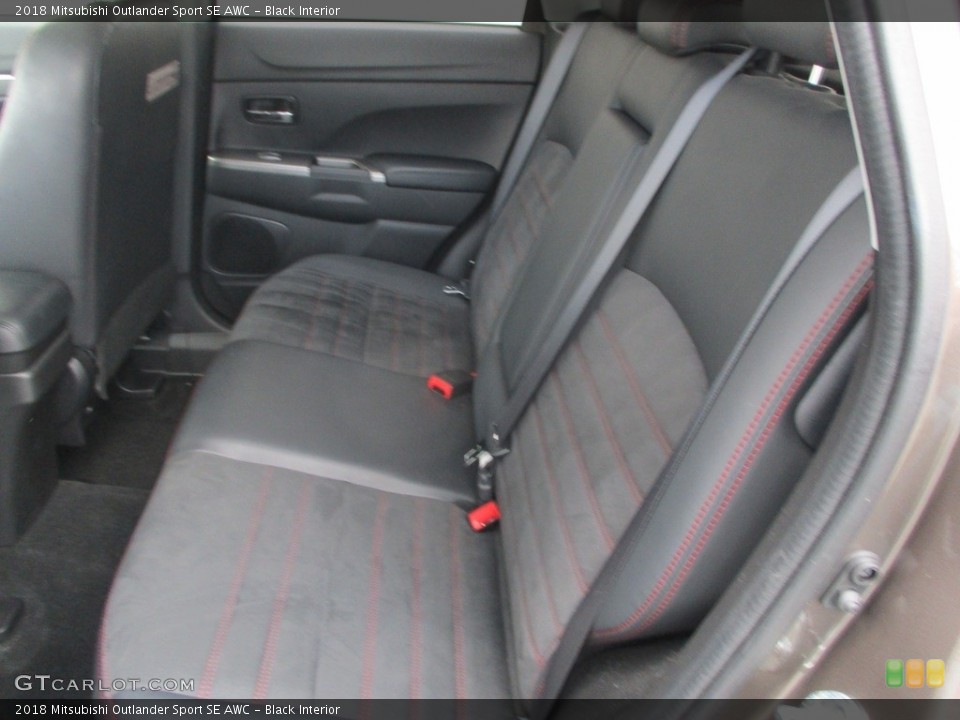Black Interior Rear Seat for the 2018 Mitsubishi Outlander Sport SE AWC #142479570