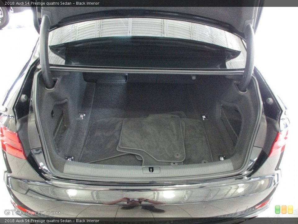 Black Interior Trunk for the 2018 Audi S4 Prestige quattro Sedan #142483388