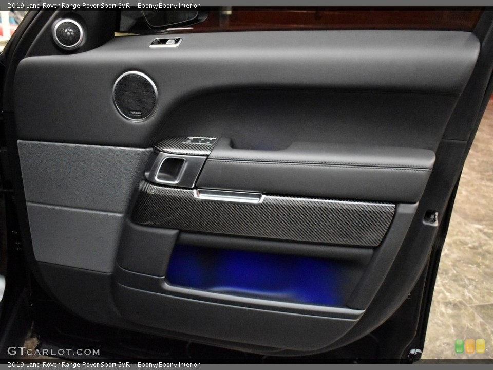 Ebony/Ebony Interior Door Panel for the 2019 Land Rover Range Rover Sport SVR #142486422