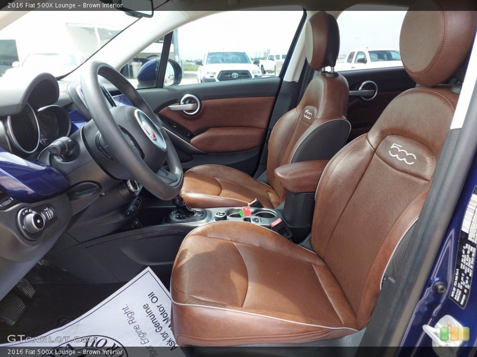 Brown Interior Photo for the 2016 Fiat 500X Lounge #142493108