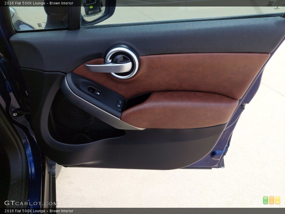 Brown Interior Door Panel for the 2016 Fiat 500X Lounge #142493502