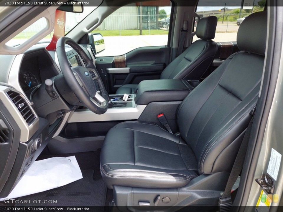 Black Interior Photo for the 2020 Ford F150 Lariat SuperCrew #142494417