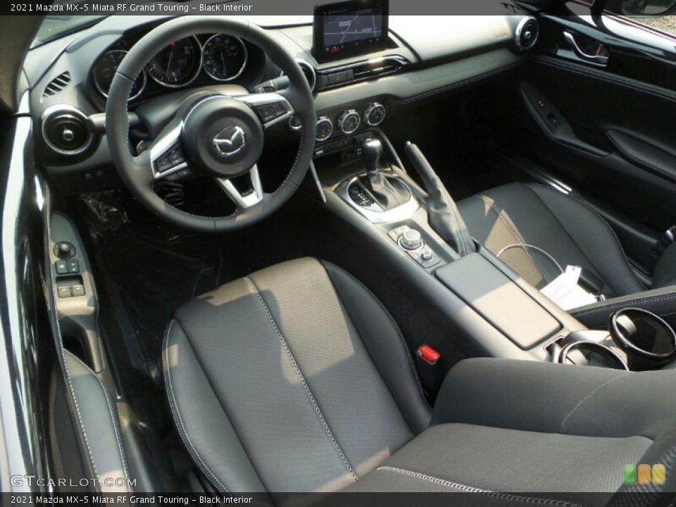 Black Interior Photo for the 2021 Mazda MX-5 Miata RF Grand Touring #142496841