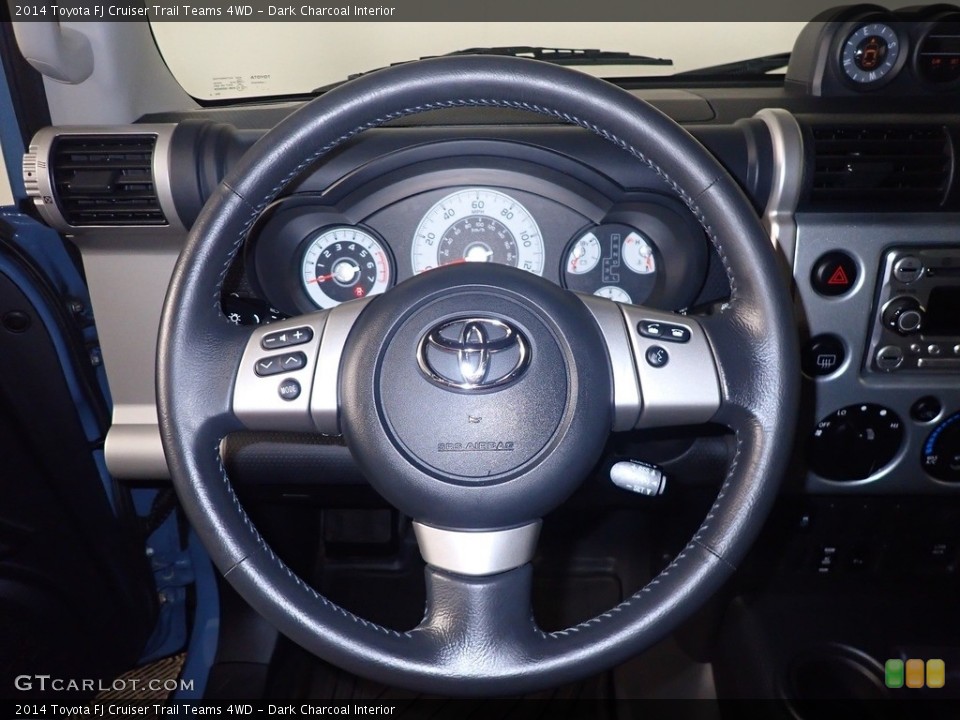 Dark Charcoal Interior Steering Wheel for the 2014 Toyota FJ Cruiser Trail Teams 4WD #142499110