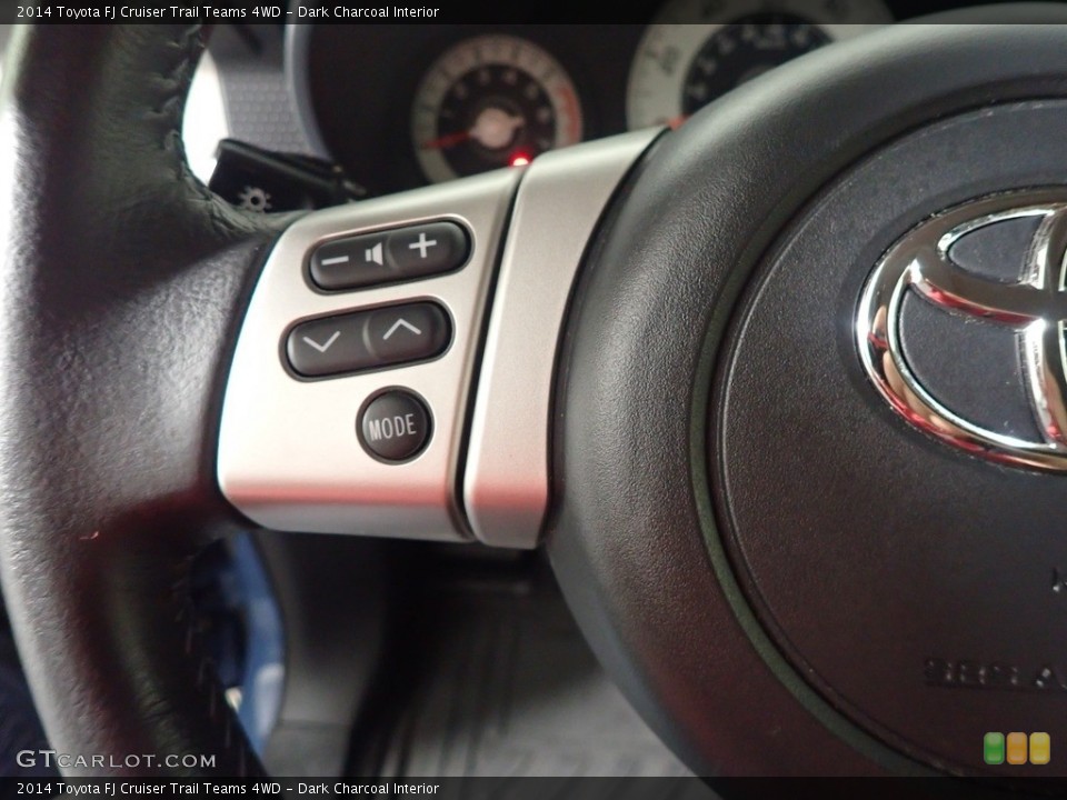 Dark Charcoal Interior Steering Wheel for the 2014 Toyota FJ Cruiser Trail Teams 4WD #142499152