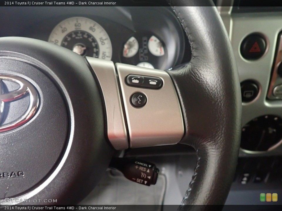 Dark Charcoal Interior Steering Wheel for the 2014 Toyota FJ Cruiser Trail Teams 4WD #142499170