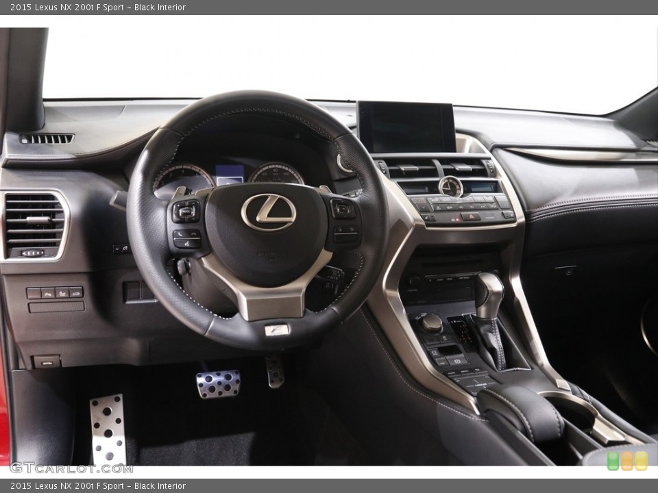 Black Interior Dashboard for the 2015 Lexus NX 200t F Sport #142502970