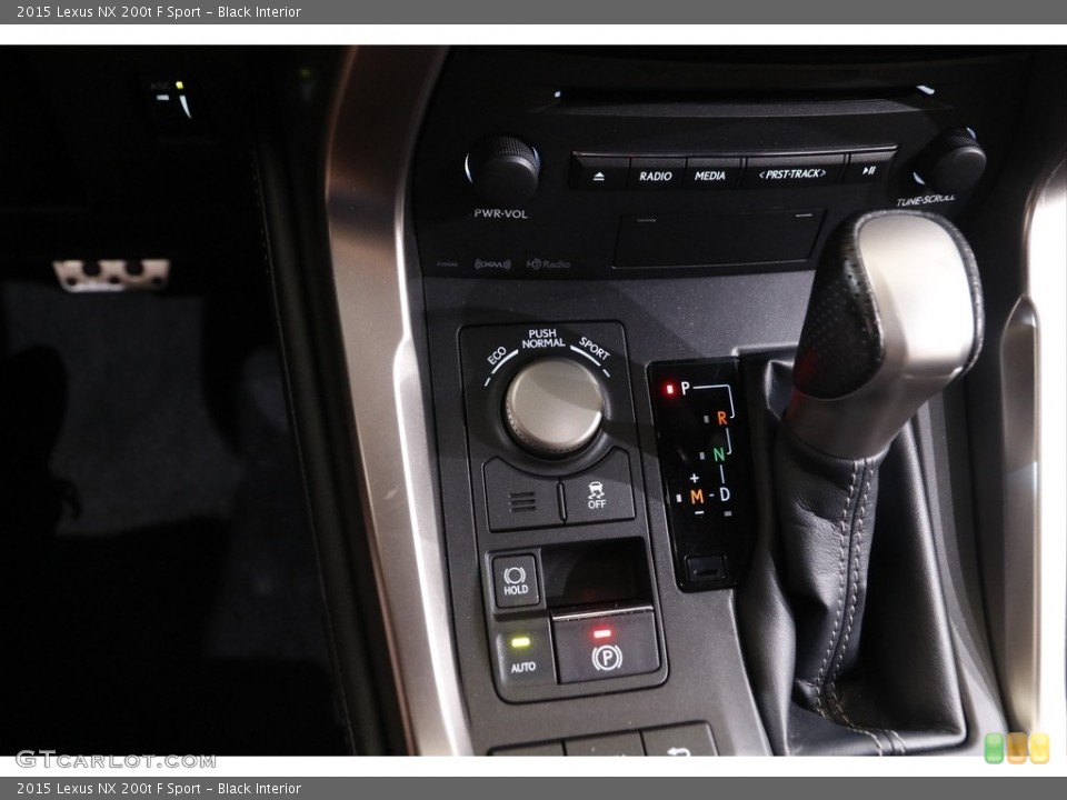 Black Interior Transmission for the 2015 Lexus NX 200t F Sport #142503168