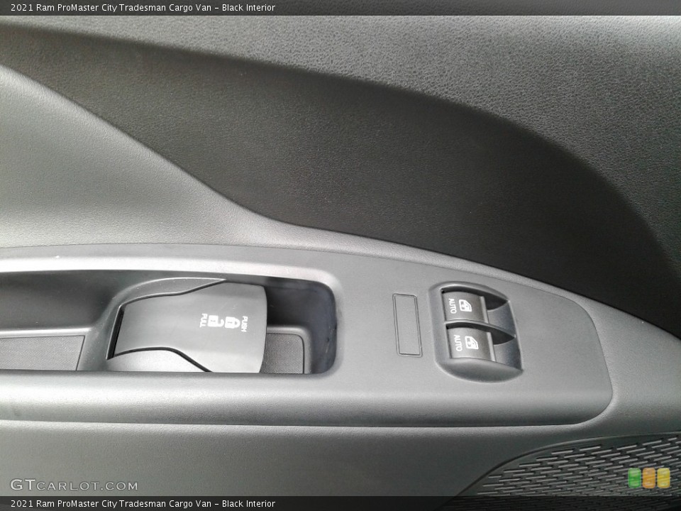 Black Interior Controls for the 2021 Ram ProMaster City Tradesman Cargo Van #142504549
