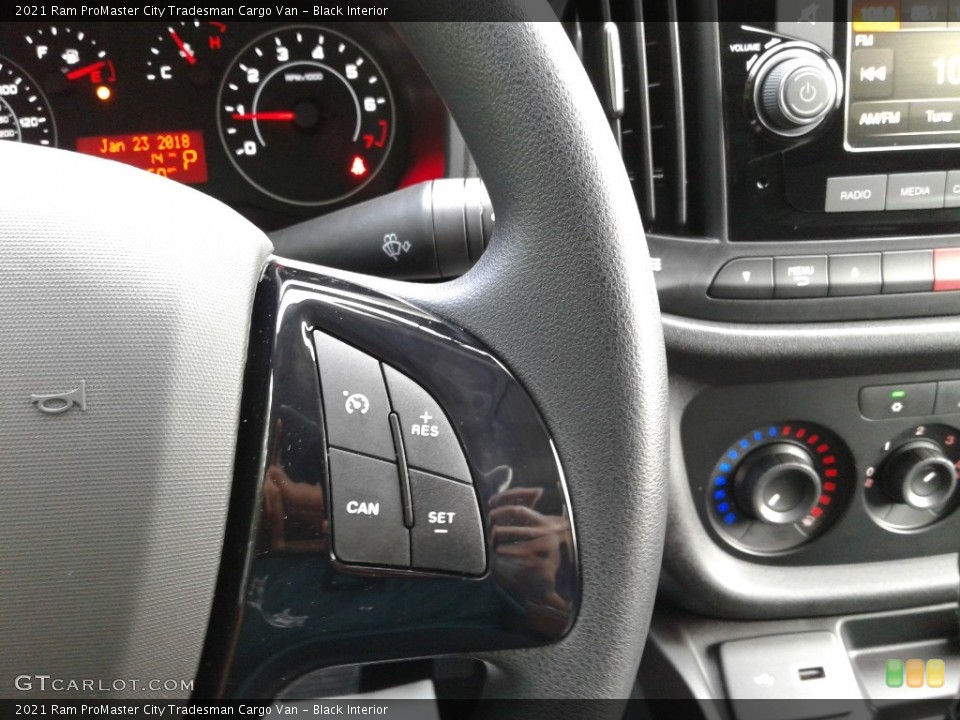 Black Interior Steering Wheel for the 2021 Ram ProMaster City Tradesman Cargo Van #142504731