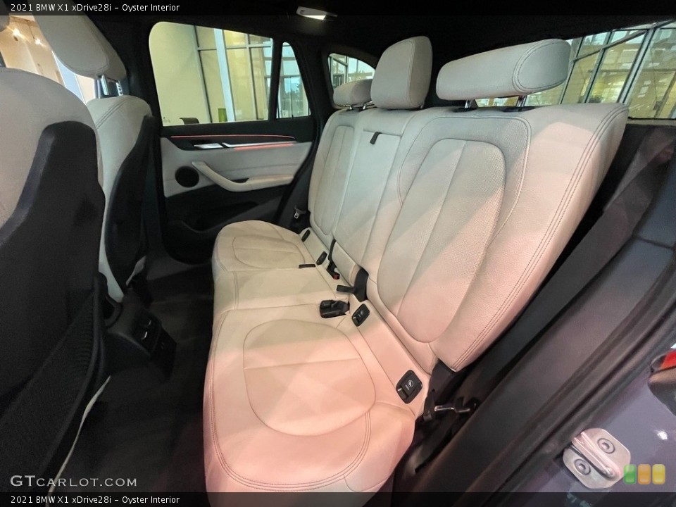 Oyster Interior Rear Seat for the 2021 BMW X1 xDrive28i #142505580