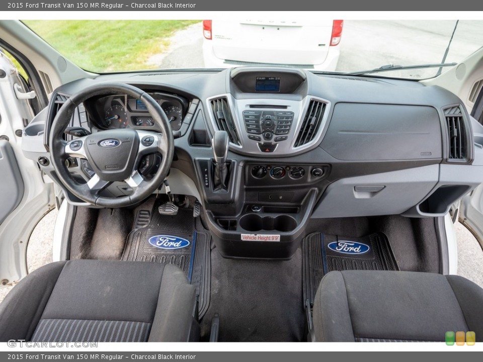 Charcoal Black Interior Photo for the 2015 Ford Transit Van 150 MR Regular #142506108