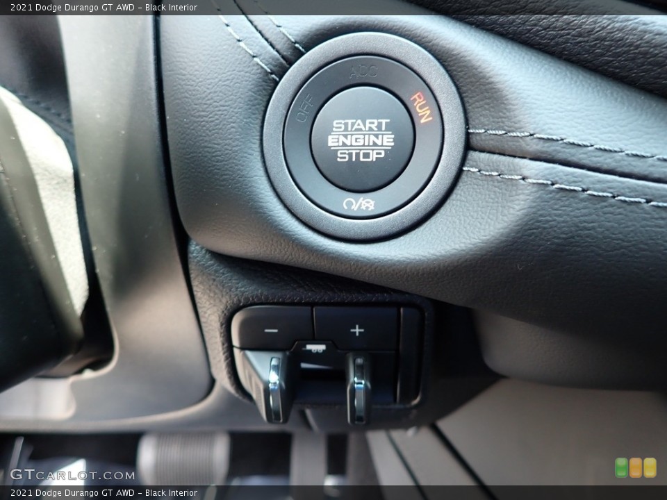 Black Interior Controls for the 2021 Dodge Durango GT AWD #142506771