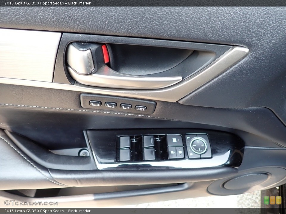 Black Interior Door Panel for the 2015 Lexus GS 350 F Sport Sedan #142509129
