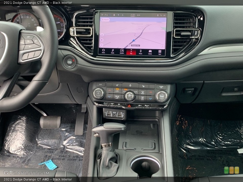Black Interior Dashboard for the 2021 Dodge Durango GT AWD #142509399
