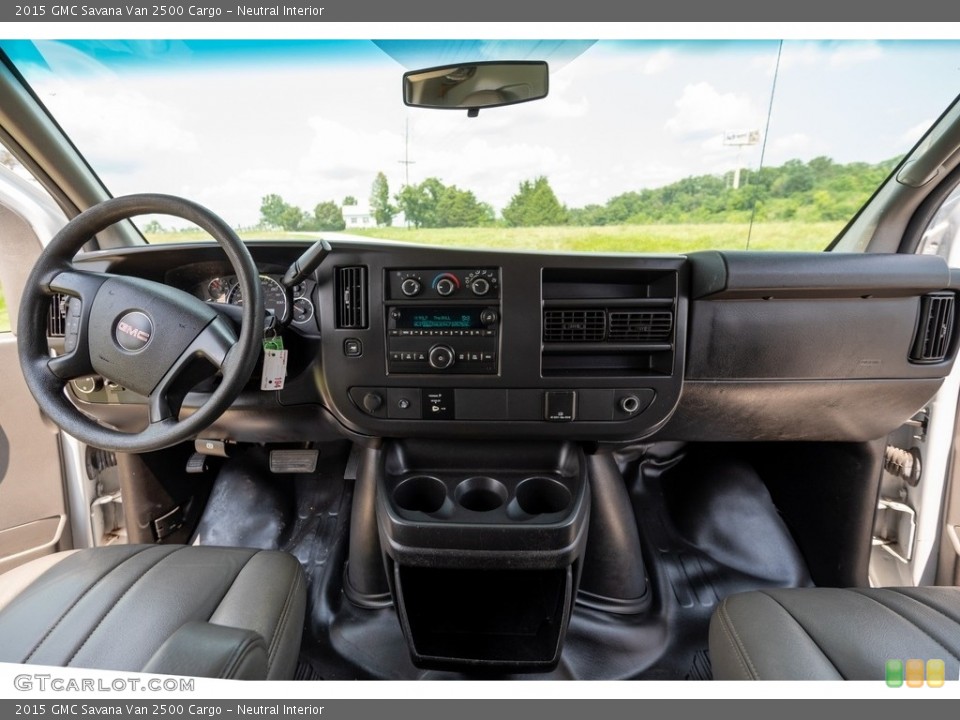 Neutral Interior Dashboard for the 2015 GMC Savana Van 2500 Cargo #142511325