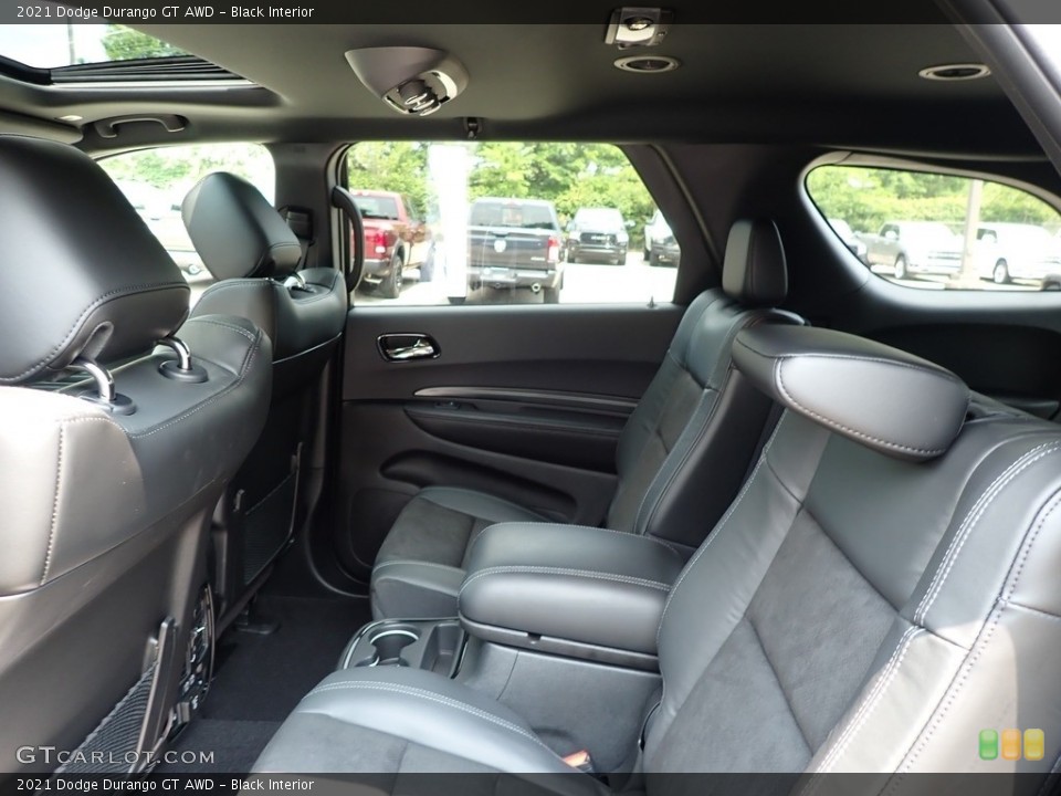 Black Interior Rear Seat for the 2021 Dodge Durango GT AWD #142511487