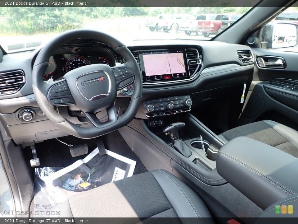 Black Interior Front Seat for the 2021 Dodge Durango GT AWD #142511508