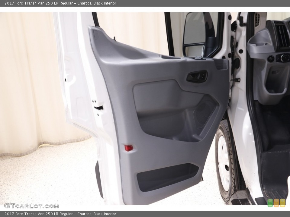 Charcoal Black Interior Door Panel for the 2017 Ford Transit Van 250 LR Regular #142512090
