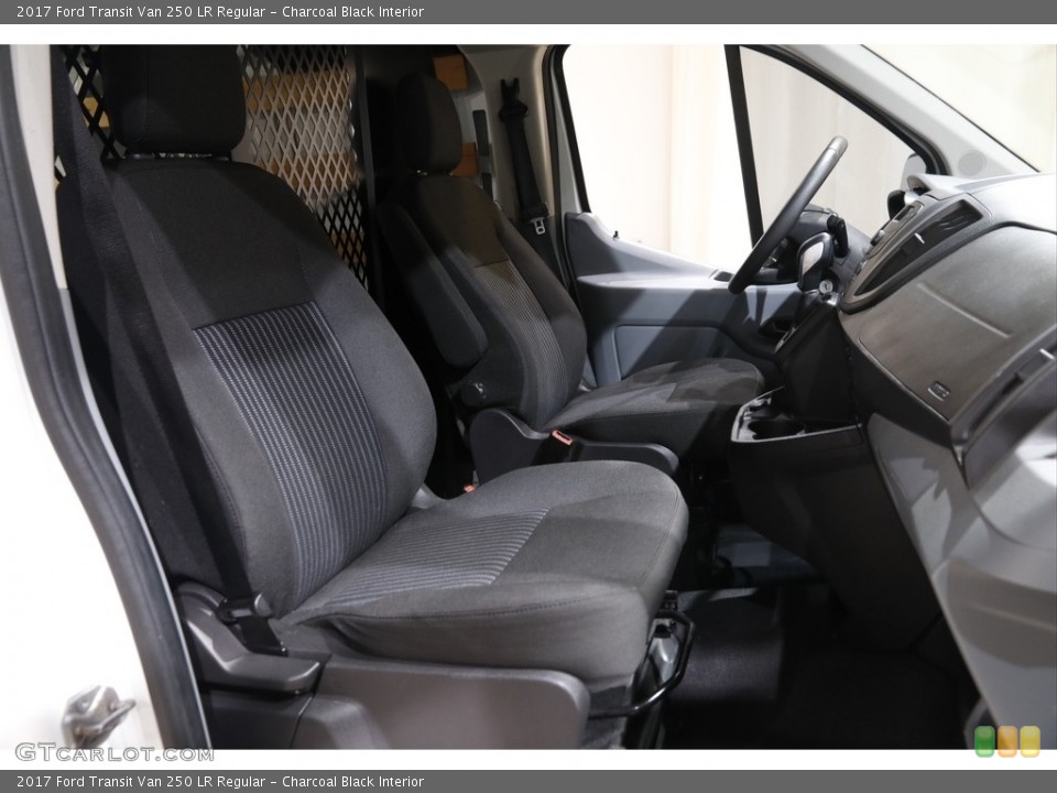 Charcoal Black Interior Front Seat for the 2017 Ford Transit Van 250 LR Regular #142512120