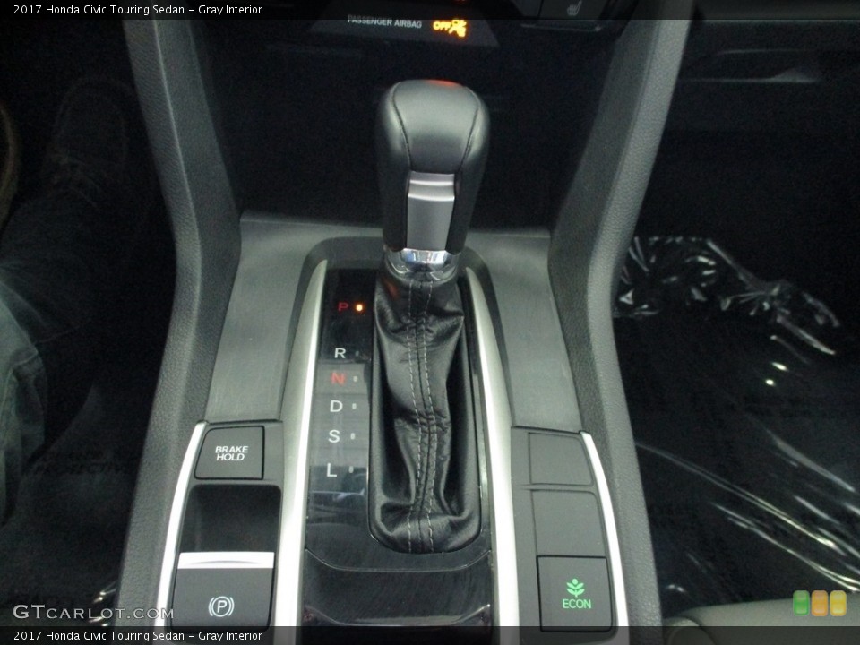 Gray Interior Transmission for the 2017 Honda Civic Touring Sedan #142512252