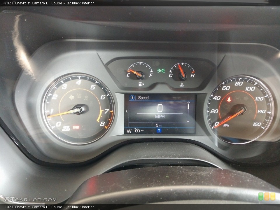 Jet Black Interior Gauges for the 2021 Chevrolet Camaro LT Coupe #142513468