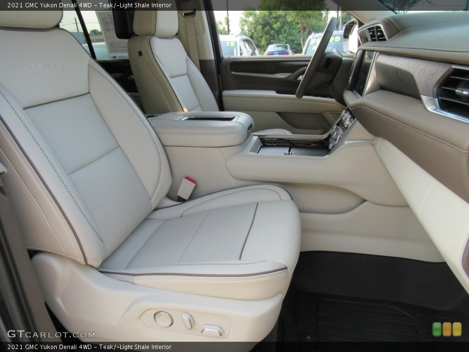 Teak/­Light Shale Interior Front Seat for the 2021 GMC Yukon Denali 4WD #142513660
