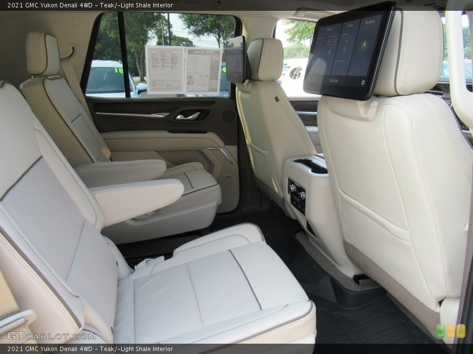 Teak/­Light Shale Interior Rear Seat for the 2021 GMC Yukon Denali 4WD #142513675