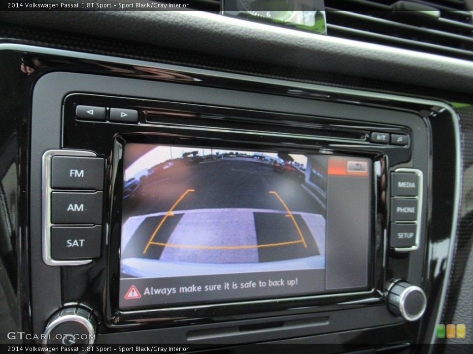 Sport Black/Gray Interior Controls for the 2014 Volkswagen Passat 1.8T Sport #142515172
