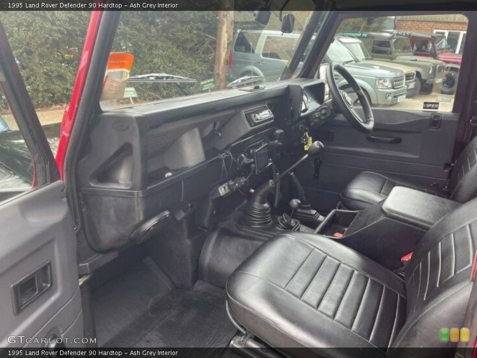 Ash Grey 1995 Land Rover Defender Interiors