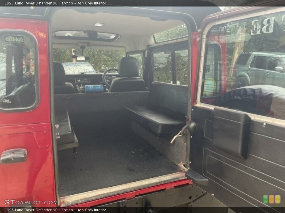 Ash Grey Interior Trunk for the 1995 Land Rover Defender 90 Hardtop #142522400