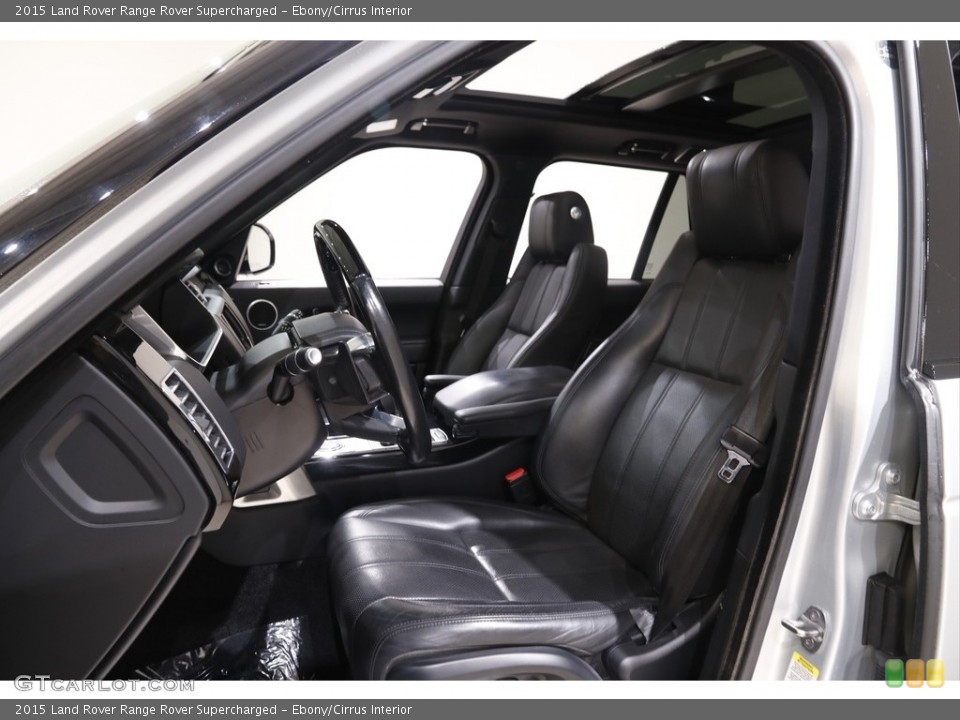 Ebony/Cirrus Interior Front Seat for the 2015 Land Rover Range Rover Supercharged #142523845
