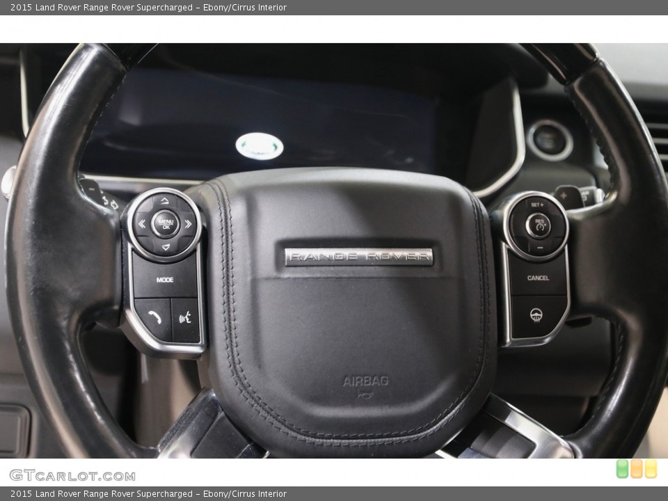 Ebony/Cirrus Interior Steering Wheel for the 2015 Land Rover Range Rover Supercharged #142523869