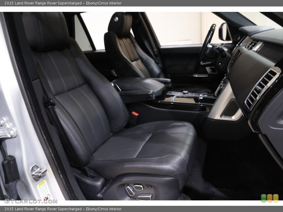Ebony/Cirrus Interior Front Seat for the 2015 Land Rover Range Rover Supercharged #142523989
