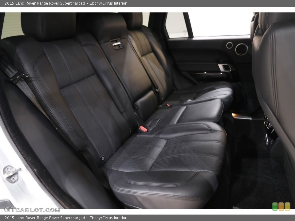 Ebony/Cirrus Interior Rear Seat for the 2015 Land Rover Range Rover Supercharged #142523998