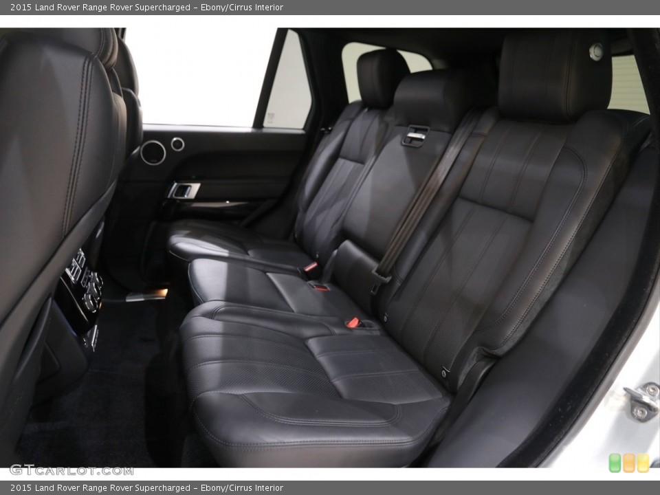 Ebony/Cirrus Interior Rear Seat for the 2015 Land Rover Range Rover Supercharged #142524010