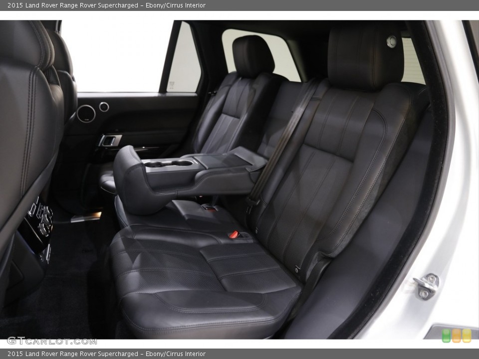 Ebony/Cirrus Interior Rear Seat for the 2015 Land Rover Range Rover Supercharged #142524019