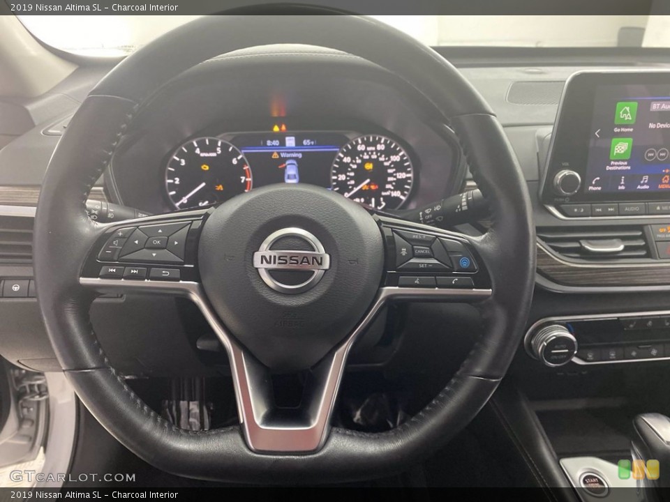 Charcoal Interior Steering Wheel for the 2019 Nissan Altima SL #142524391