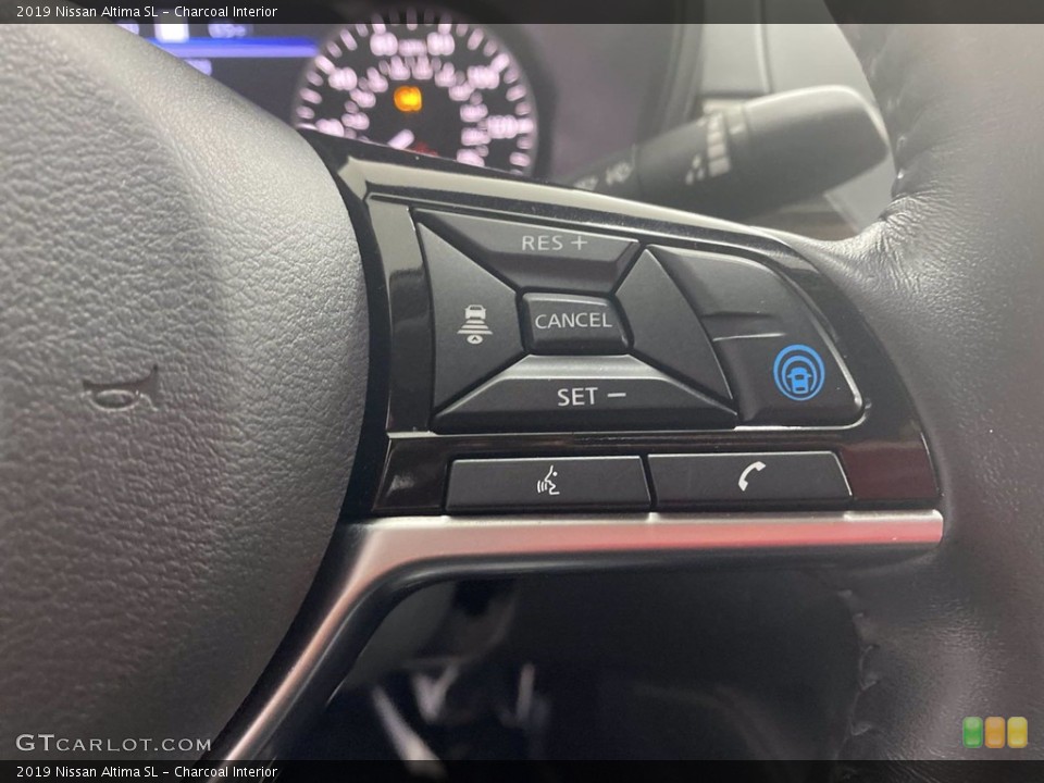 Charcoal Interior Steering Wheel for the 2019 Nissan Altima SL #142524406