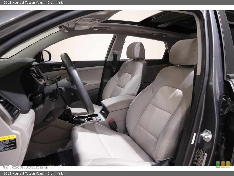 Gray Interior Photo for the 2018 Hyundai Tucson Value #142527951