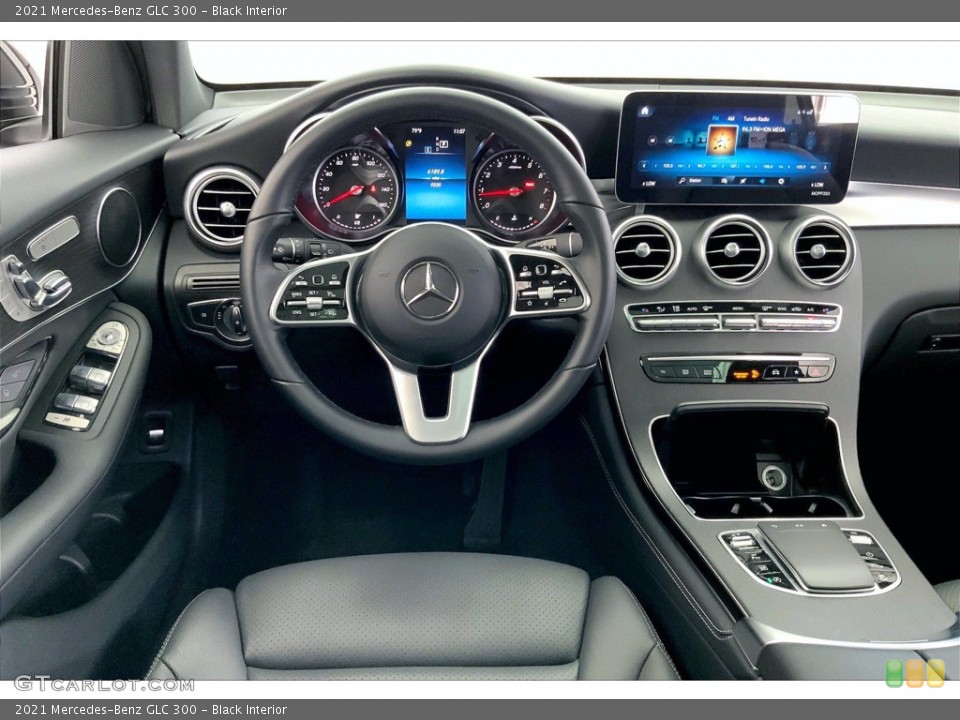Black Interior Dashboard for the 2021 Mercedes-Benz GLC 300 #142528476