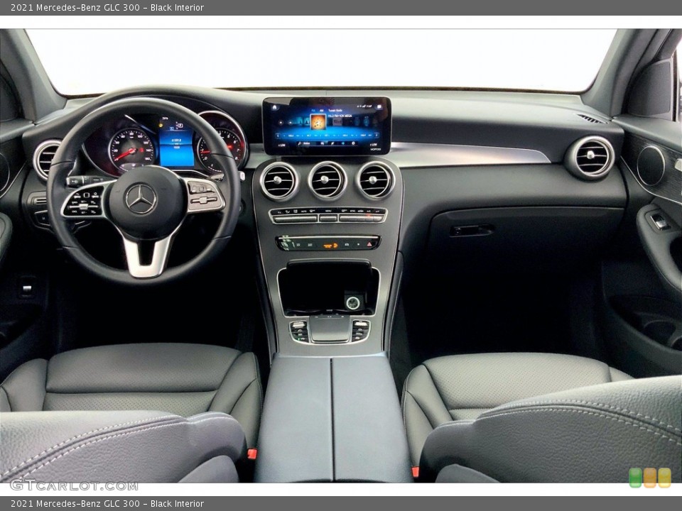 Black Interior Dashboard for the 2021 Mercedes-Benz GLC 300 #142528794