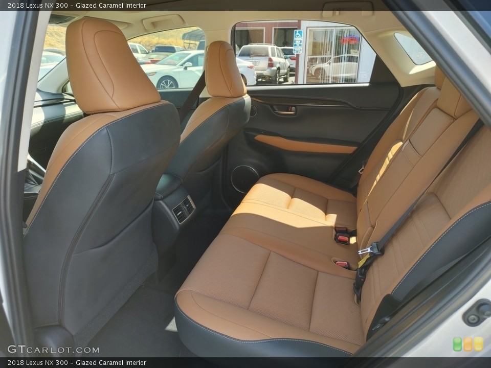 Glazed Caramel Interior Rear Seat for the 2018 Lexus NX 300 #142530536