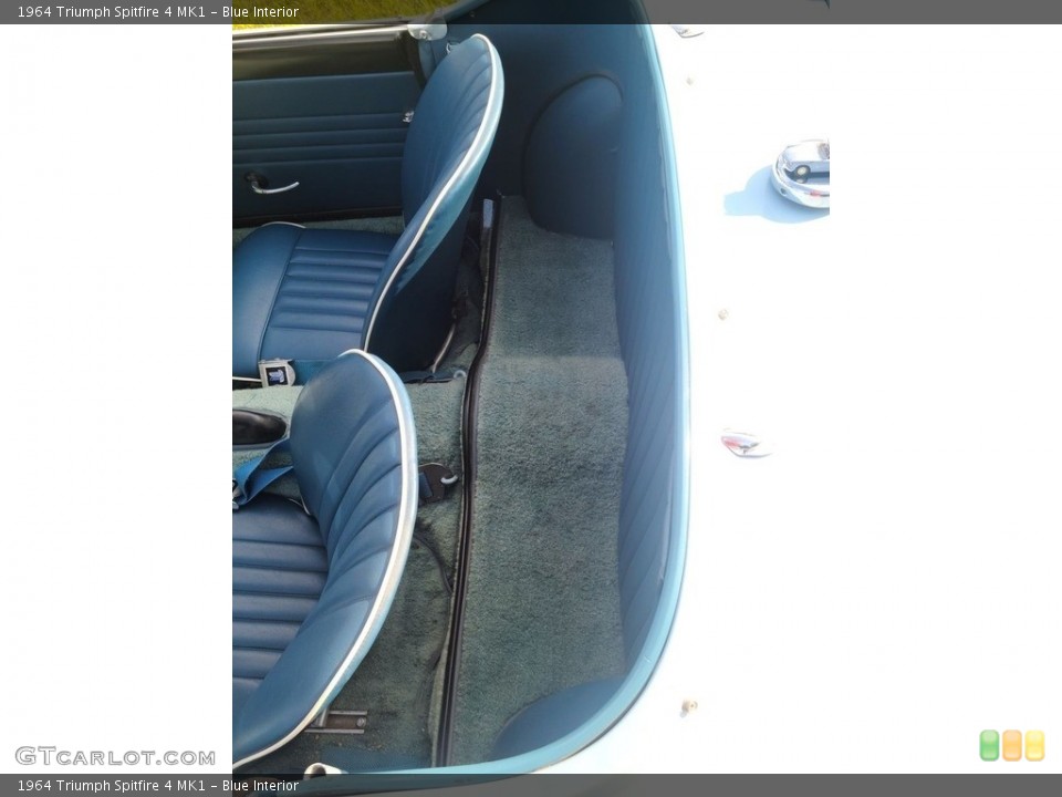 Blue Interior Rear Seat for the 1964 Triumph Spitfire 4 MK1 #142530960