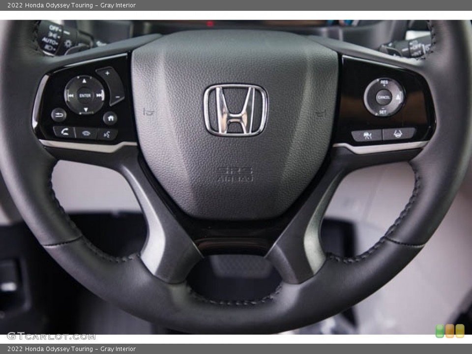 Gray Interior Steering Wheel for the 2022 Honda Odyssey Touring #142533850