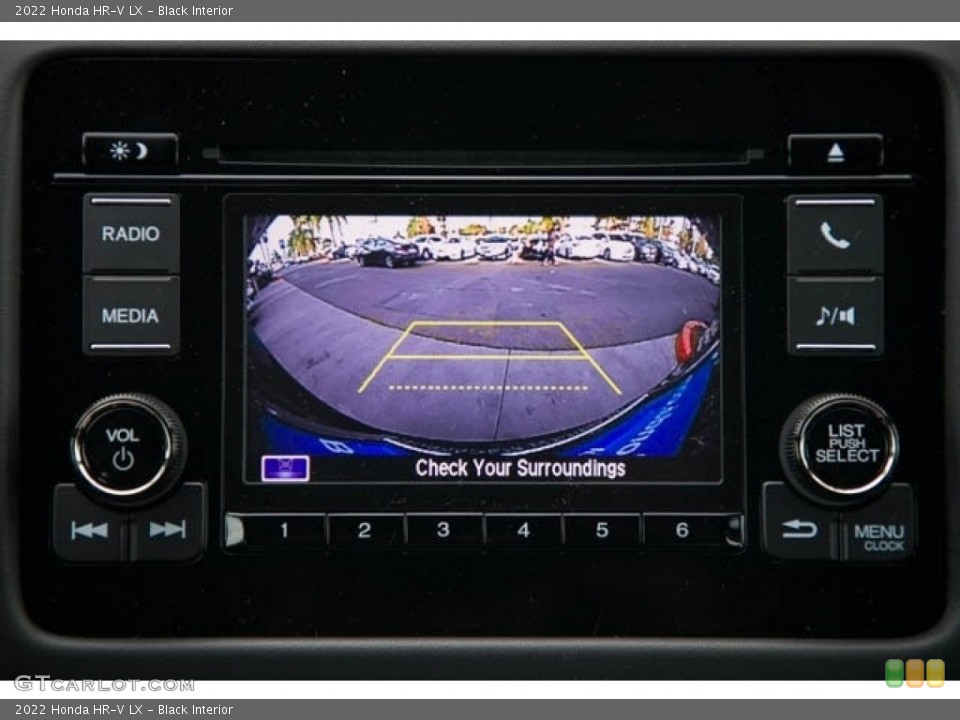 Black Interior Navigation for the 2022 Honda HR-V LX #142534543