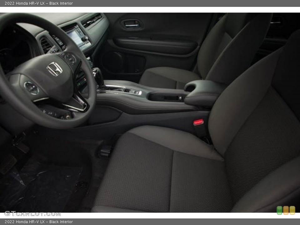 Black Interior Front Seat for the 2022 Honda HR-V LX #142534558