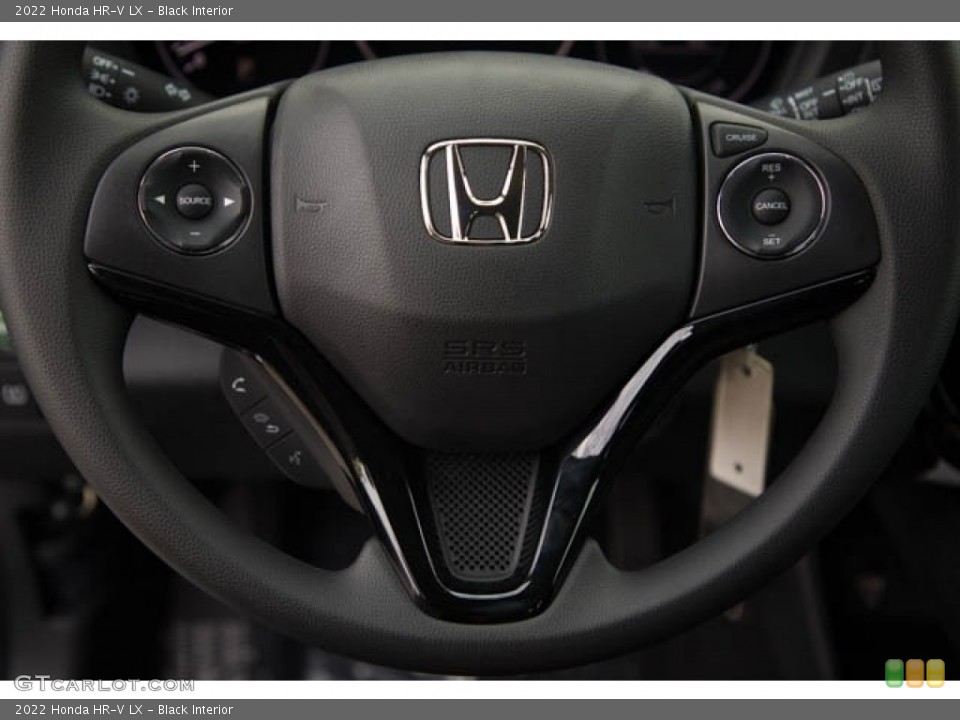 Black Interior Steering Wheel for the 2022 Honda HR-V LX #142534606