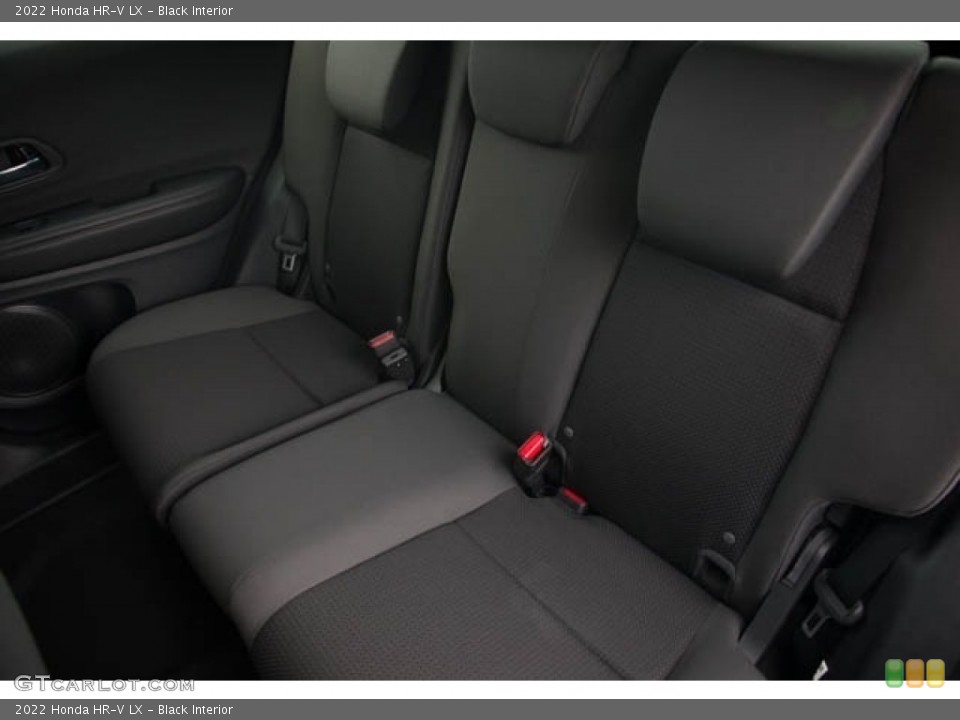 Black Interior Rear Seat for the 2022 Honda HR-V LX #142534663