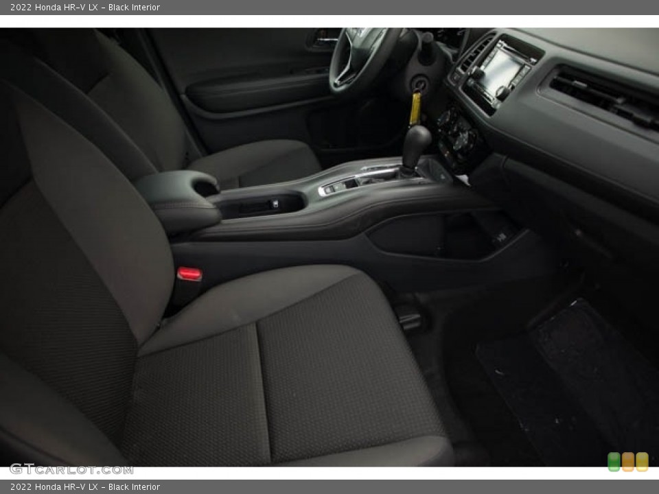Black Interior Front Seat for the 2022 Honda HR-V LX #142534720